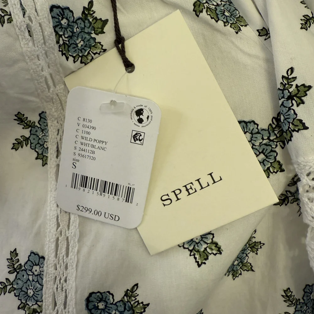 Spell Fable Block Printed Midi Dress - Picture 8 of 8